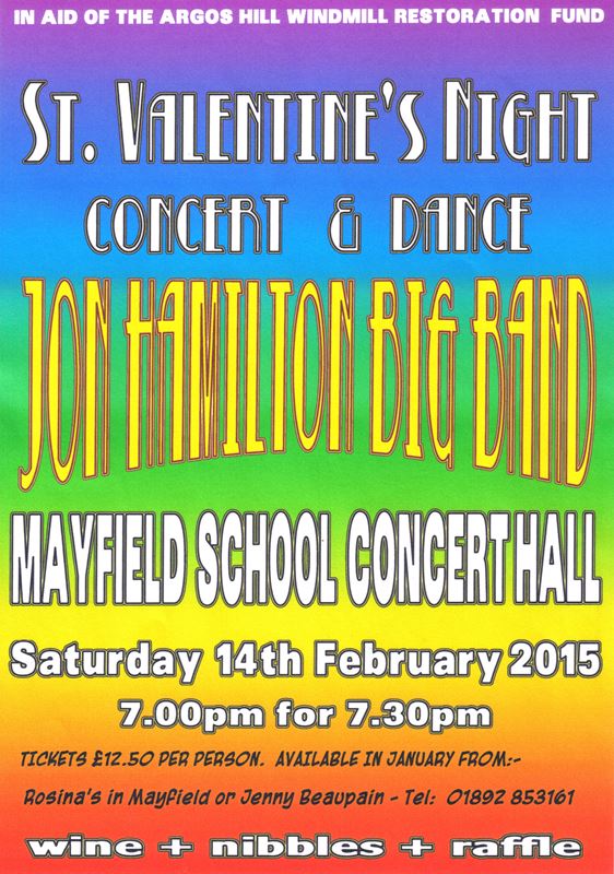 Big Band evening poster